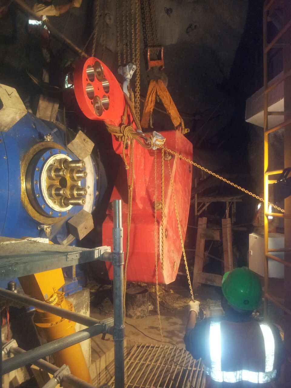 Erection of Turbine Units at 456 MW (6 x 76 MW Pelton) Tamakoshi HEP in Nepal. Erection of Turbine Units at 456 MW (6 x 76 MW Pelton) Tamakoshi HEP in Nepal.