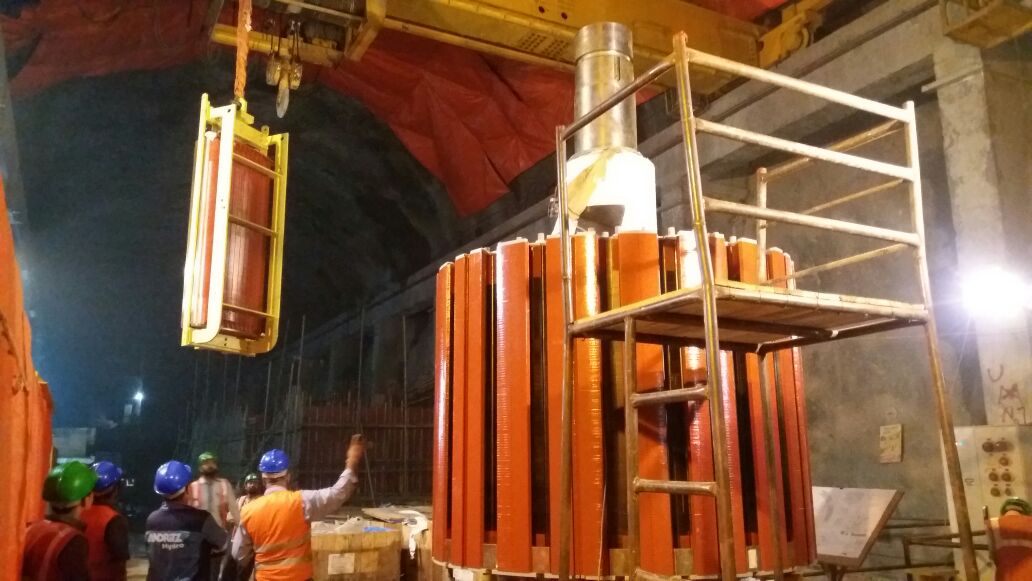 Erection of Turbine Units at 456 MW (6 x 76 MW Pelton) Tamakoshi HEP in Nepal. Erection of Turbine Units at 456 MW (6 x 76 MW Pelton) Tamakoshi HEP in Nepal.